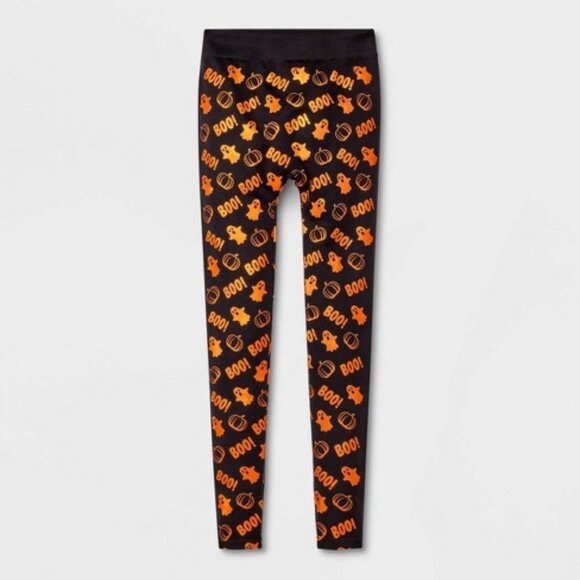 Bundle of Halloween Seamless Leggings + Flip Sequins Slipper Socks Sml/Med NWT - Picture 6 of 6